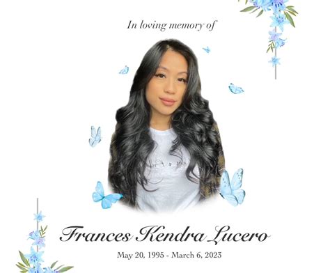 Frances Kendra Lucero : r/FilipinoTrueCrime .